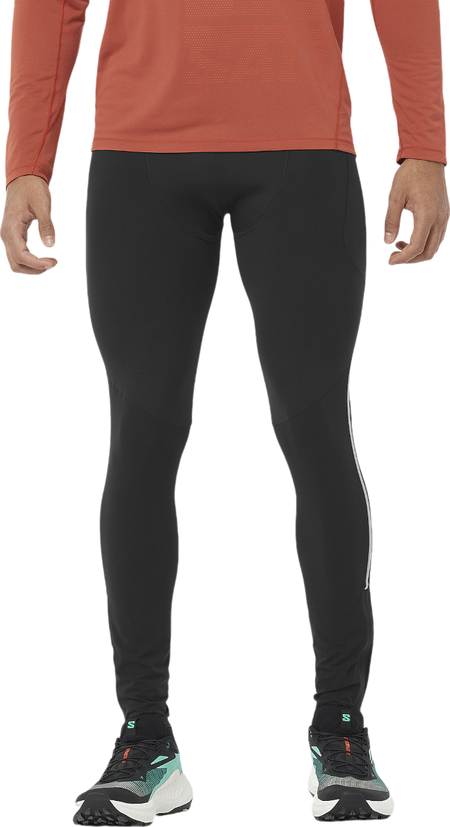 Leggingsit Salomon Stow Running Tights Musta | lc2301300
