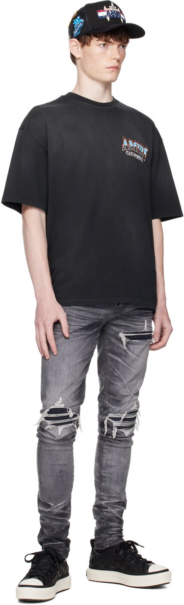 T-paita AMIRI AMIRI Sunny Place Oversized T-Shirt Musta | AMJYTE1210, 3