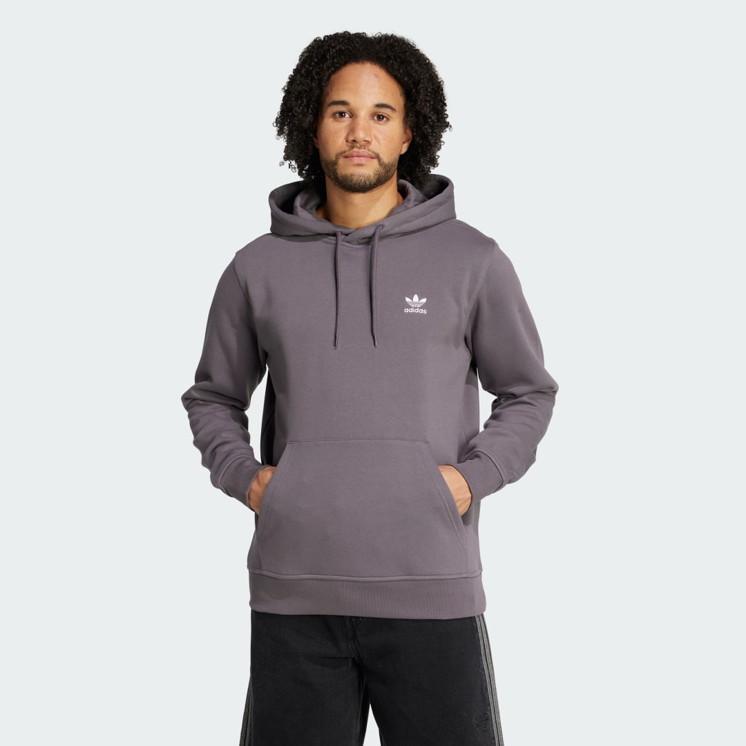 Huppari adidas Performance Trefoil Essentials Hoodie Violetti | JW1063, 0