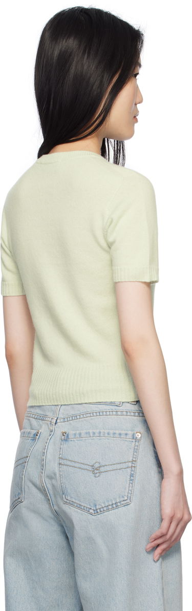 Villapaita Blumarine Blumarine Cashmere Cropped Sweater Vihreä | P522M548A, 2