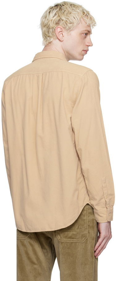 Paita Paul Smith PS Paul Smith Patch Pocket Shirt Beige | M2R-450Y-L21879-60, 2