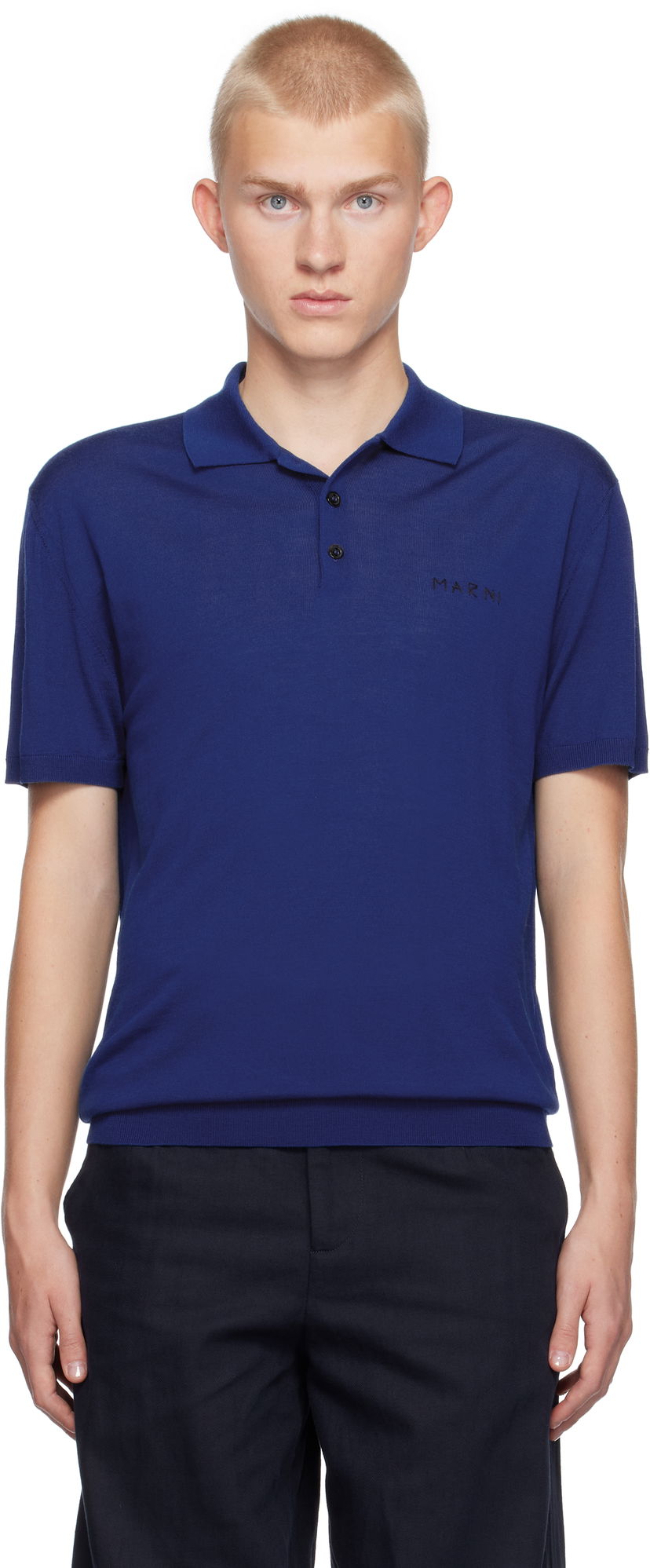 Poolopaita Marni Logo Polo Sininen | POMG0061E0 UFW531