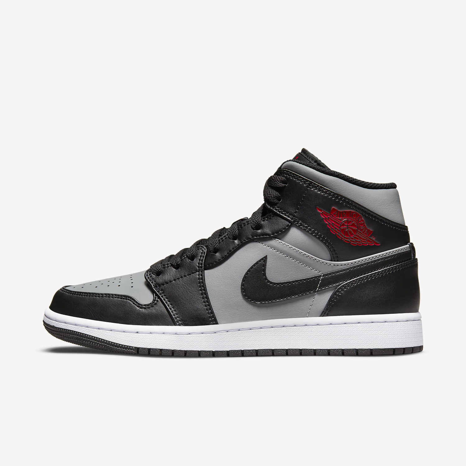 Tennarit ja kengät Jordan Air Jordan 1 Mid "Shadow Red" Musta | 554724-096, 0