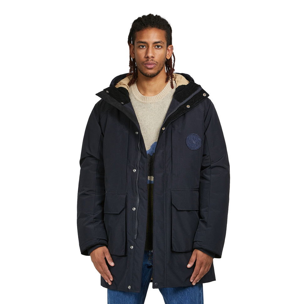 Parka NORSE PROJECTS Stavanger Gore-Tex Infinium Down Parka Musta | N55-0537-7004, 0