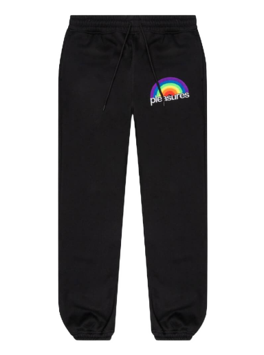 Verryttelyhousut Pleasures Good Time Sweatpants Musta | P21SU013-BLACK