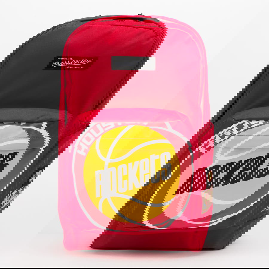 Reppu Mitchell & Ness NBA Backpack Rockets Punainen | 19125 red, 0