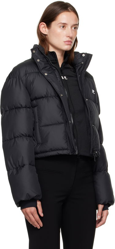 Puffer takki Courrèges Courrèges Cropped Puffer Jacket Valkoinen | 323CMA106PL0112, 4