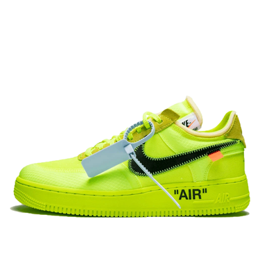 Tennarit ja kengät Nike Off-White x Air Force 1 Low "Volt" Keltainen | AO4606-700, 1