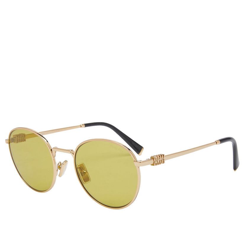 Aurinkolasit Miu Miu Miu Miu Eyewear 55ZS Round Sunglasses Metallinen | 0MU-55ZS-50-5AK07O