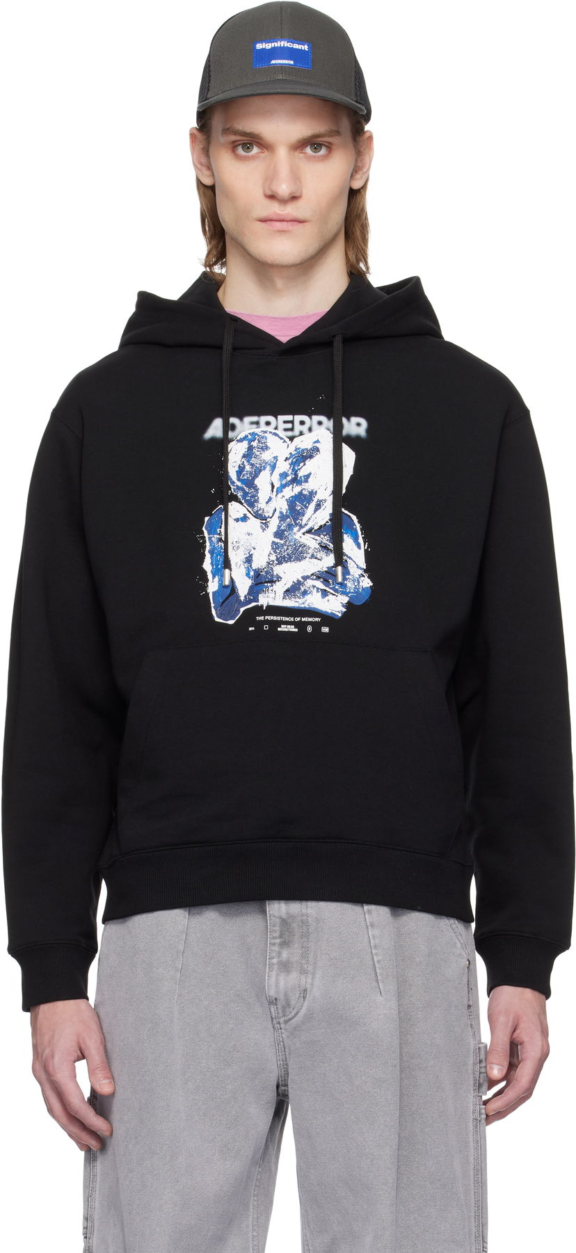 Huppari ADER ERROR ADER error Product. 32 Hoodie Musta | BO01SSHD0103BK