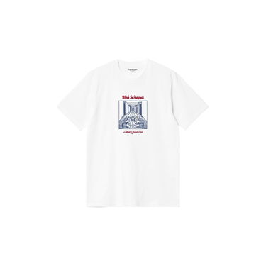 T-paita Carhartt WIP Carhartt WIP Racer Graphic T-Shirt Valkoinen | I034770_7, 2