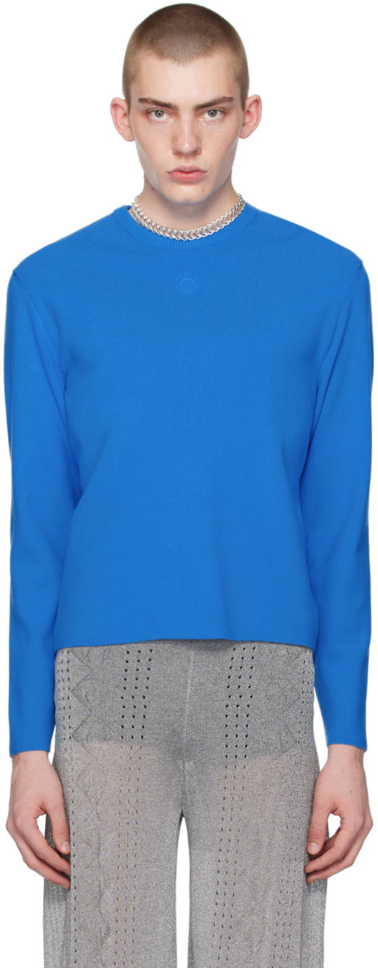 Villapaita Marine Serre Core Knit Sweater Sininen | MTK005 CKNI0511