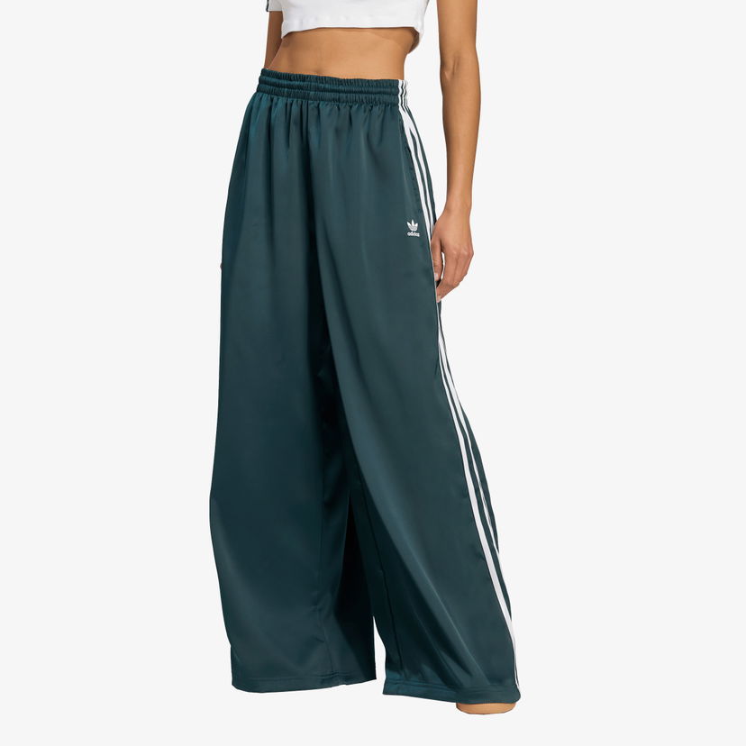 Verryttelyhousut adidas Originals Satin Track Pants Vihreä | JV7511
