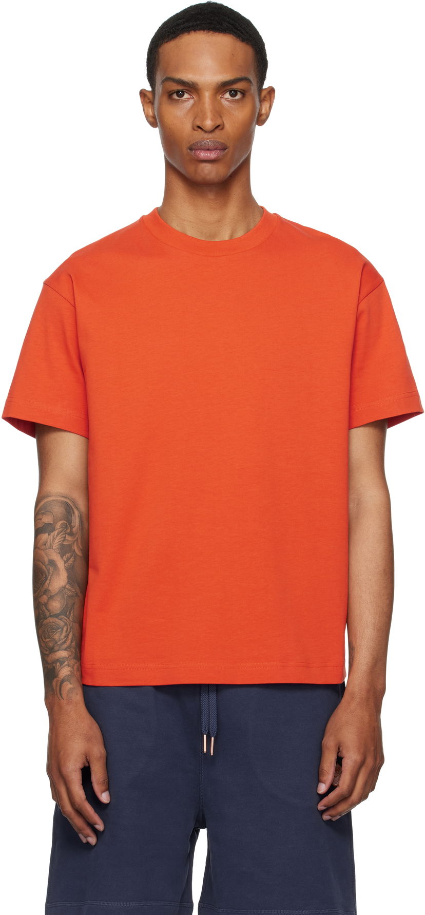 T-paita Moncler Moncler Genius x Gilga Farm Short Sleeve T-Shirt Oranssi | K24028C0000289AZ9
