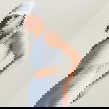 Crop top adidas Performance Crop Top adidas by Stella McCartney Training Valkoinen | IW9897, 0