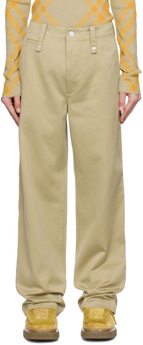 Housut Burberry Four-Pocket Trousers Beige | 8076646, 0