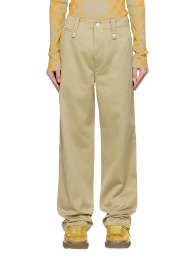 Housut Burberry Four-Pocket Trousers Beige | 8076646