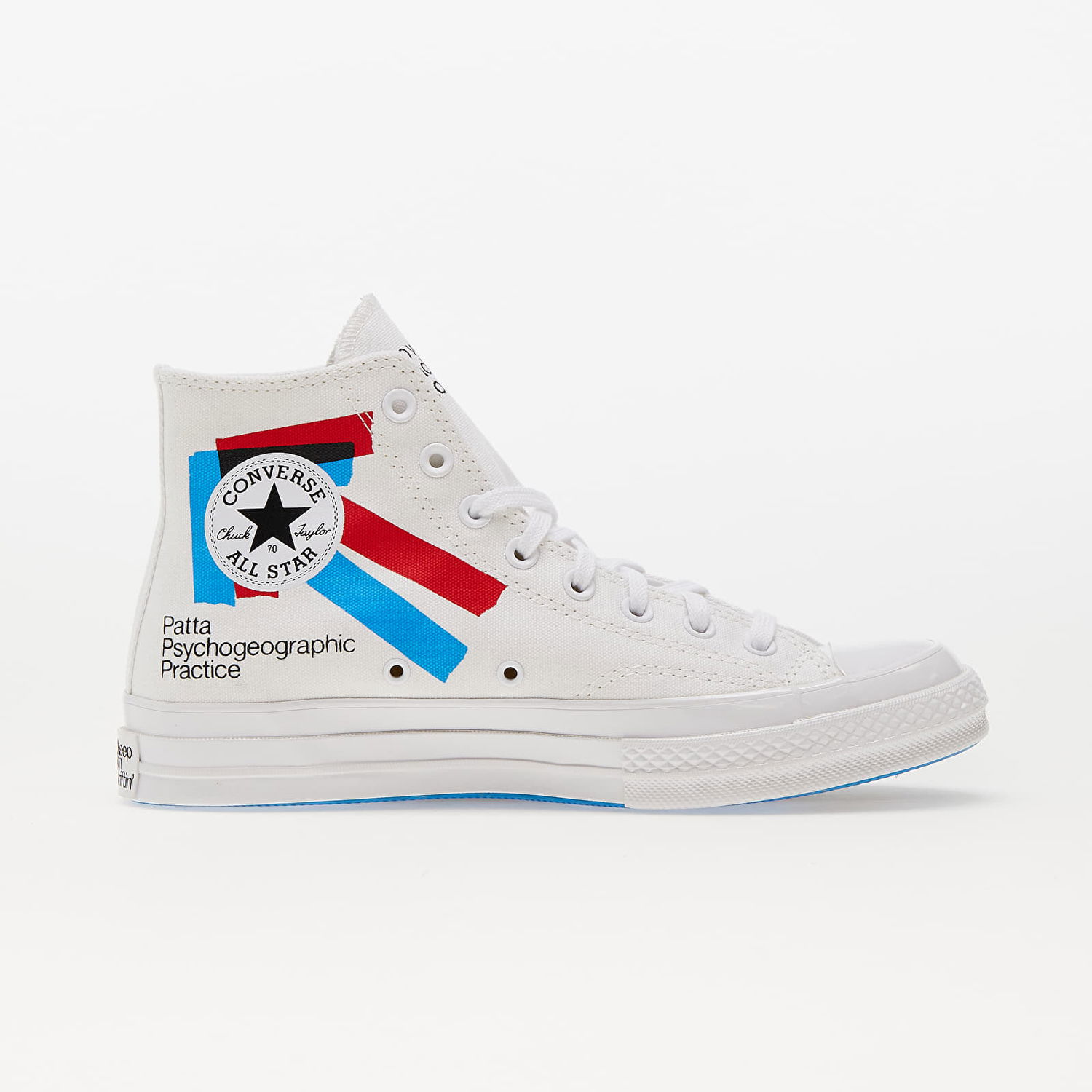 Tennarit ja kengät Converse Experimental Jetset x Patta x Chuck 70 High Valkoinen | A03173C, 1