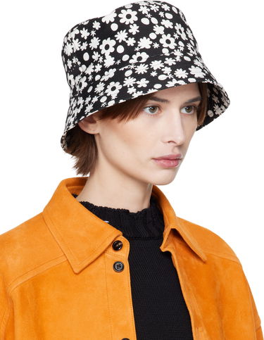 Hattu Marni Marni Pop Fields Bucket Hat Musta | CLZC0110PS UAC016, 3