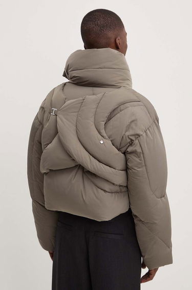 Puffer takki HELIOT EMIL Oversized Puffer Jacket Vihreä | HE.W.02.073.P03.DG23, 5