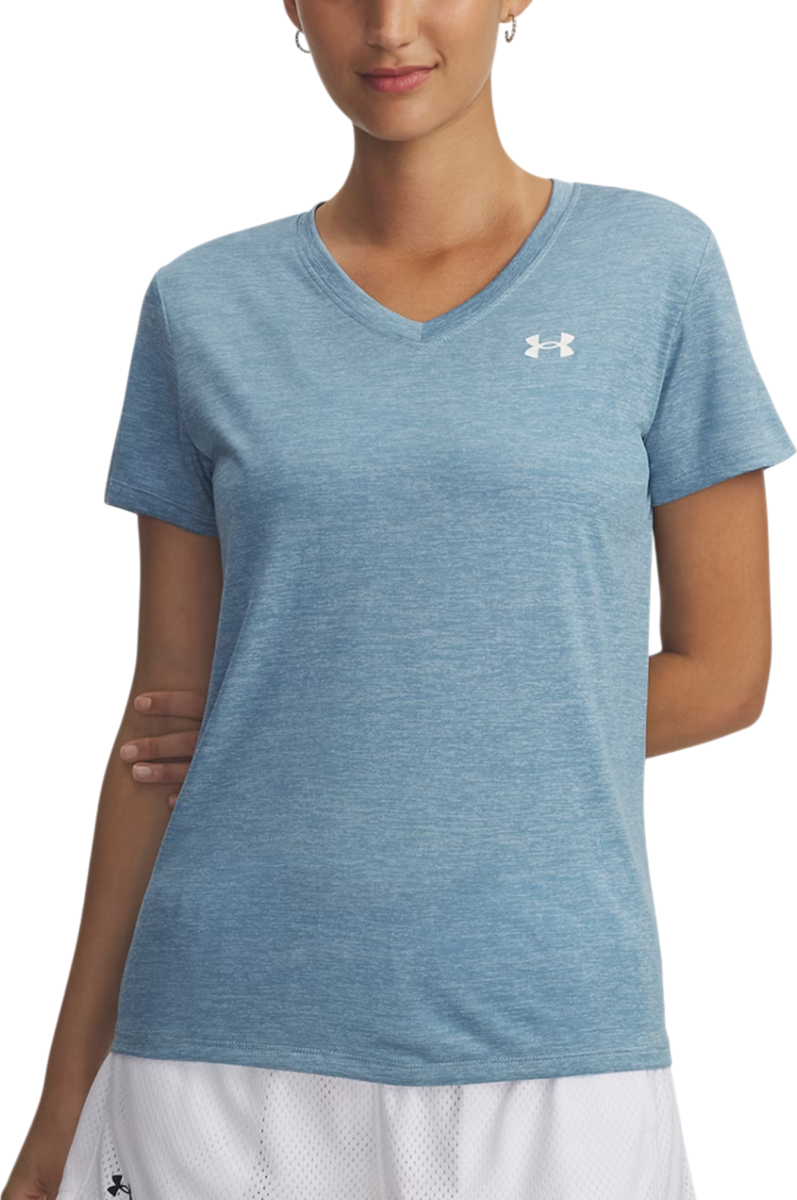 T-paita Under Armour Under Armour Tech Twist V-Neck Short Sleeve T-Shirt Sininen | 1384227-453