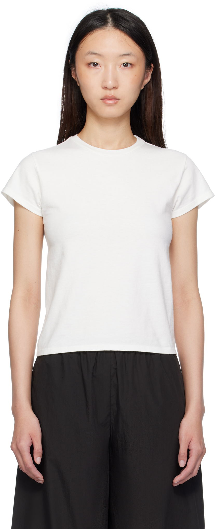 T-paita The Row The Row Tori T-Shirt Valkoinen | 7937-K526