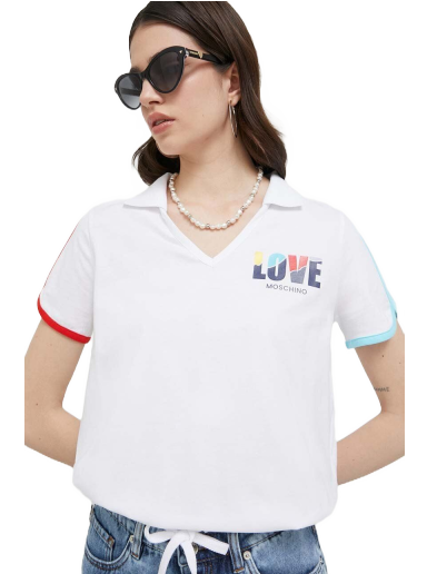 T-paita Moschino Love T-shirt Valkoinen | W.4.H93.01.M.3876