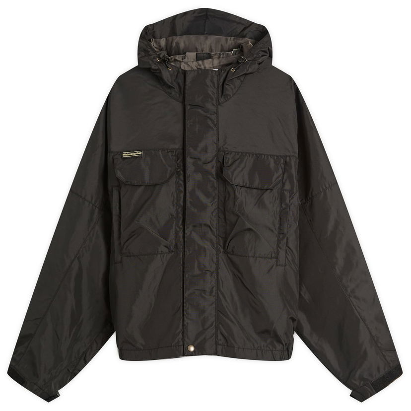 Takki thisisneverthat thisisneverthat SP Logo Wading Jacket, Size Large Musta | TN253WOWLS04-BLK