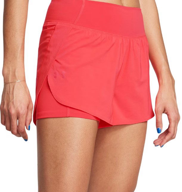 Shortsit Under Armour UA Vanish 2-in-1 Running Shorts Vaaleanpunainen | 1376936-713