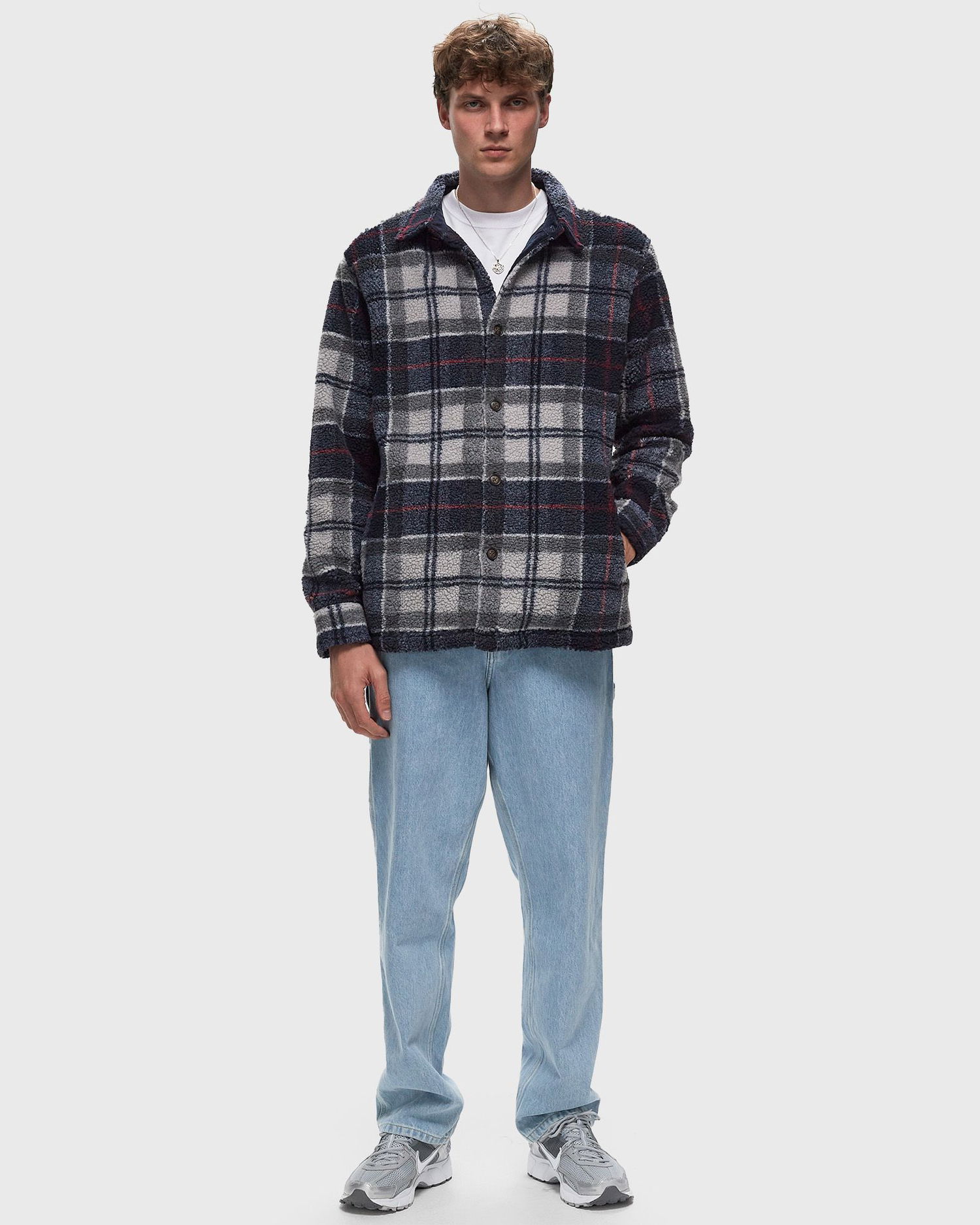 Takki Barbour Bryson Overshirt Sininen | MOS0387TN71, 1