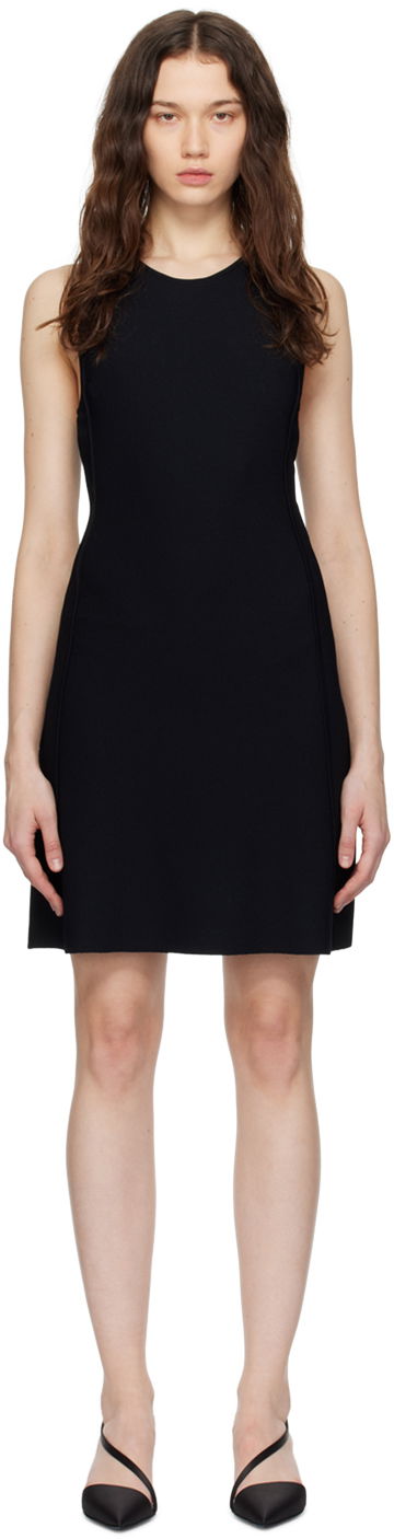 Mekko Stella McCartney Compact Minidress Musta | 6K0610S2076