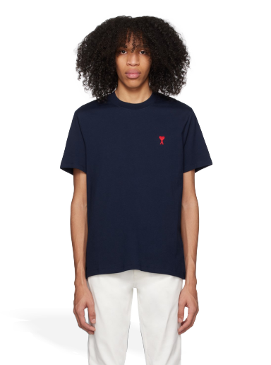 T-paita AMI T-Shirt Tummansininen | UTS001.724