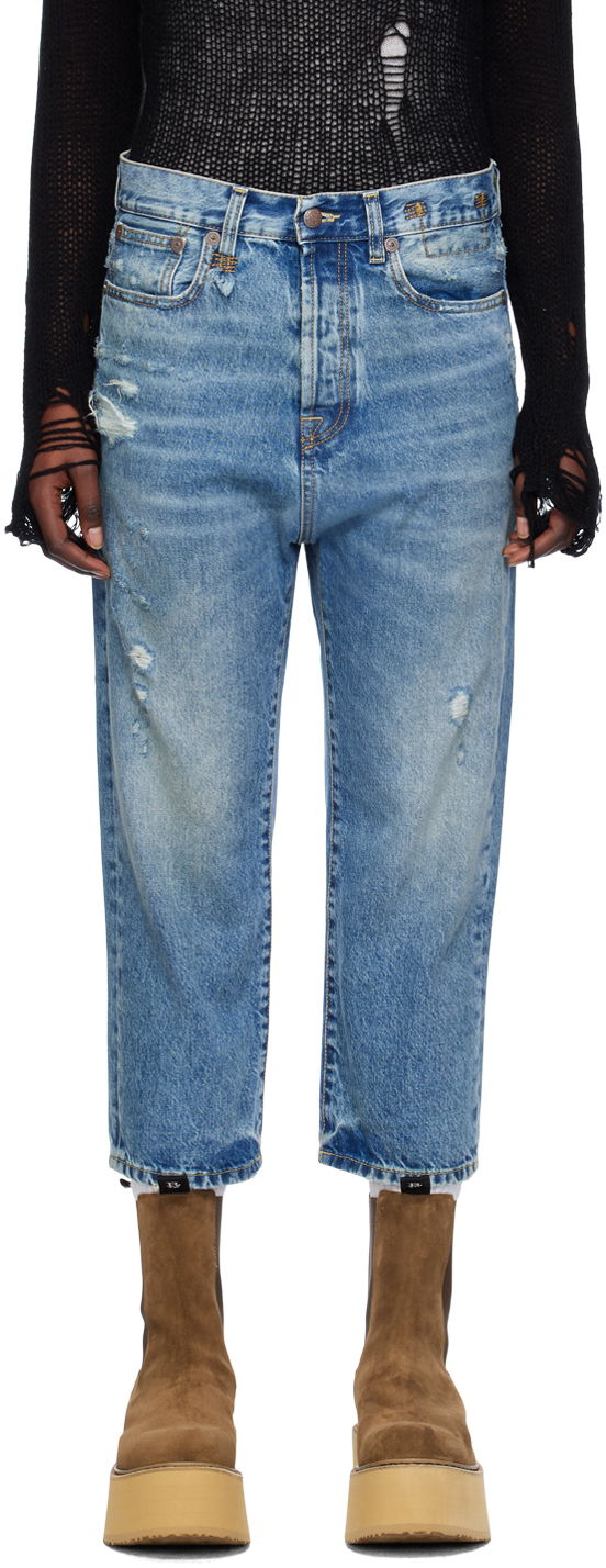 Jeans R13 R13 Tailored Drop Jeans Sininen | R13W6452-969A