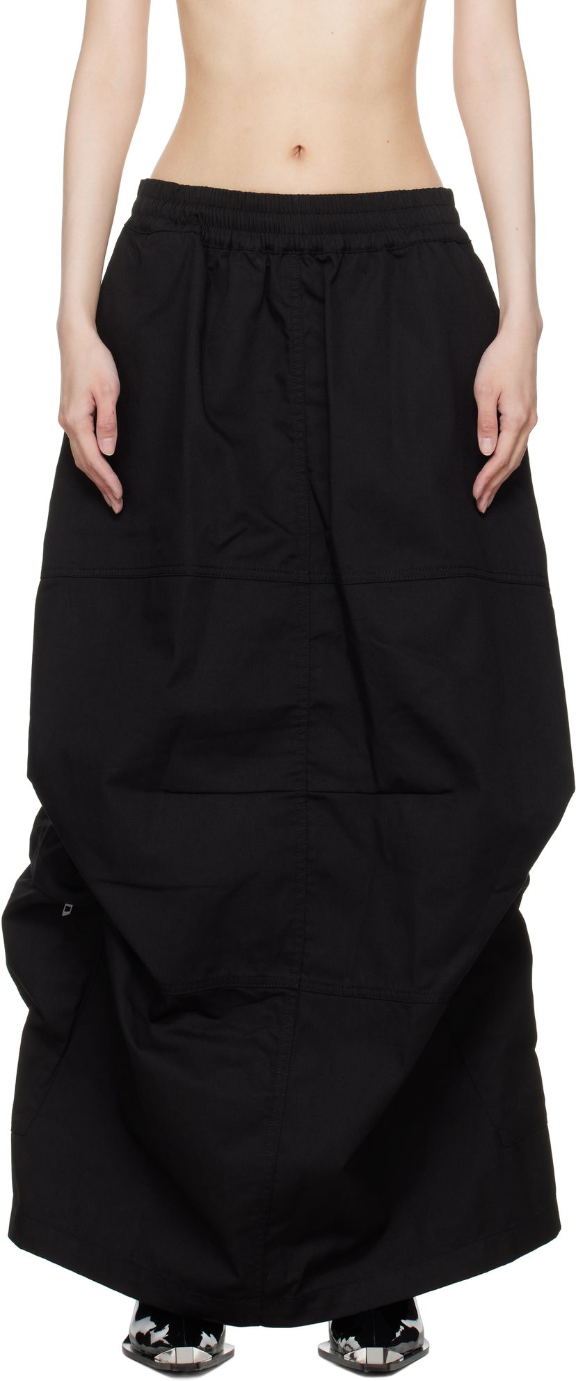 Hame Diesel Maxi Skirt With Pockets Musta | A15321 0AJEB