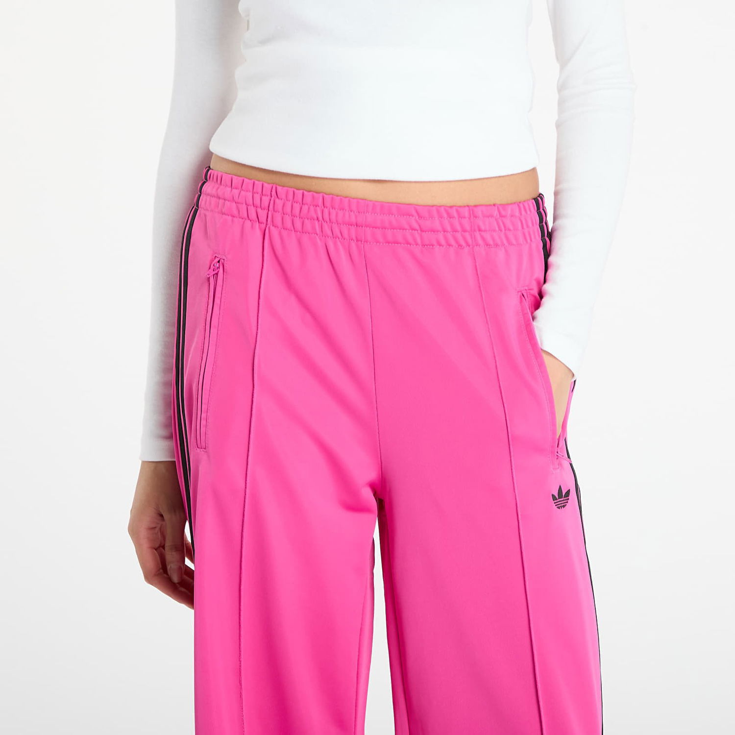 Verryttelyhousut adidas Performance Adicolor Classic Firebird Loose Track Pants Vaaleanpunainen | JY2696, 1