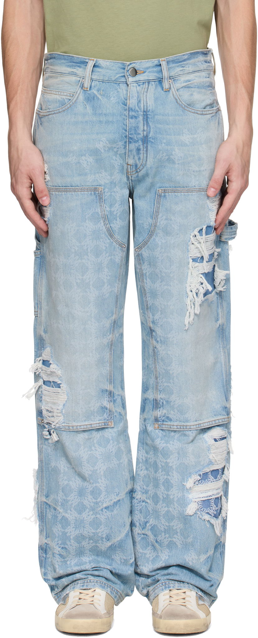 Jeans AMIRI AMIRI Repair Carpenter Jeans Sininen | AMDNGH1094