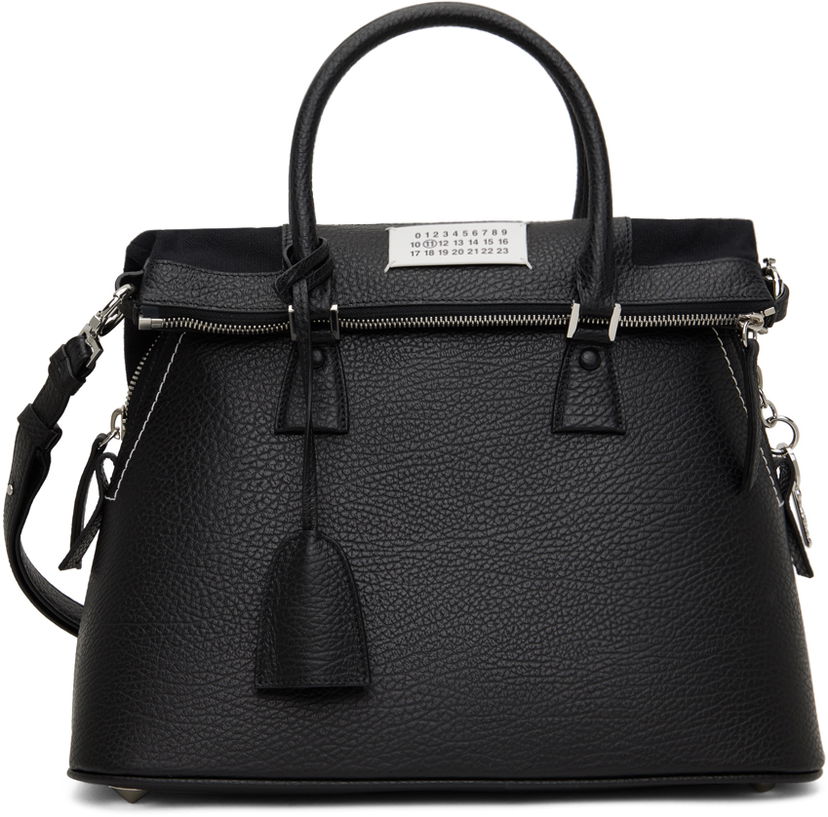 Kangaskassi Maison Margiela 5AC Classique Medium Tote Musta | S56WG0093 P4455