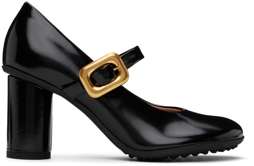 Tennarit ja kengät Bottega Veneta Square Buckle Pumps Musta | 778536 V2LR0