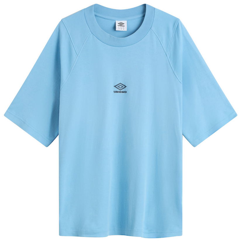 T-paita Umbro Washed Boxy T-Shirt, Size Small Sininen | 66637U-BCC