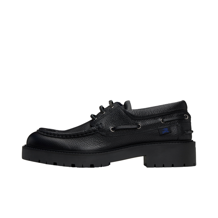 Tennarit ja kengät Burberry Leather Raft Shoes Musta | 8101539
