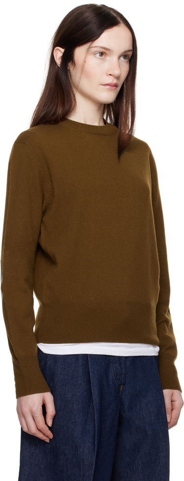 Villapaita A.P.C. Anastasia Barbieri Edition Lucia Crewneck Sweater Ruskea | WSABB-F23397, 1