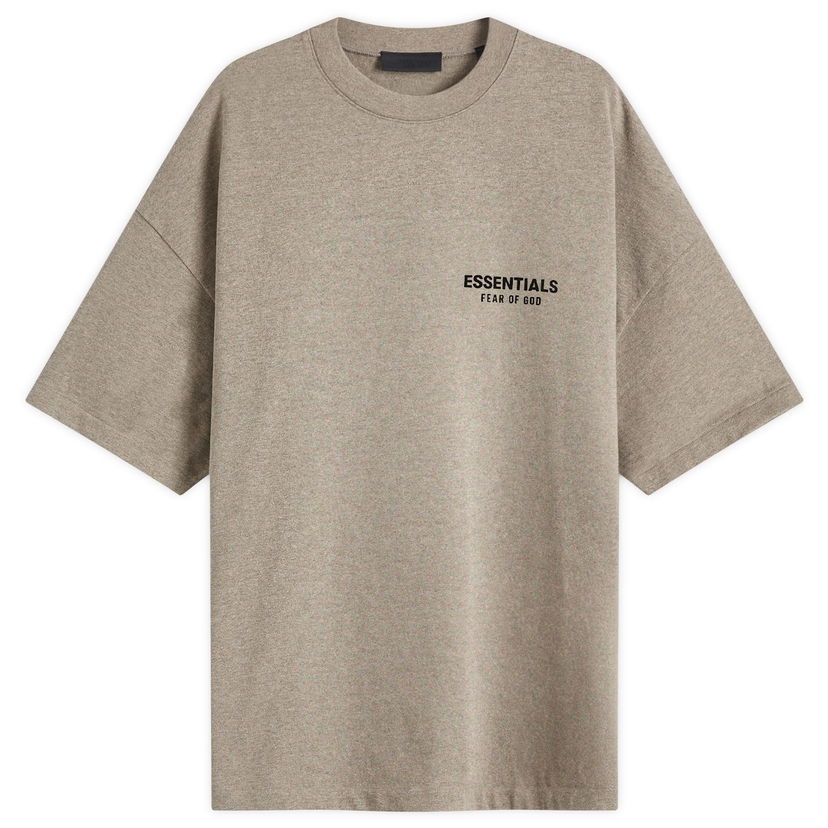 T-paita Fear of God Essentials Core Logo Jersey T-Shirt Ruskea | 125HO244369F