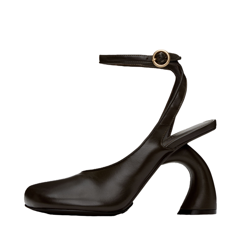 Tennarit ja kengät Dries Van Noten Dries Van Noten Asymmetrical Slingback Pumps Ruskea | WS251-676-112