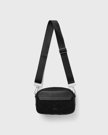 Olkalaukku Lacoste S Geometric Pattern Reporter Bag Musta | NH5175BG-000, 2