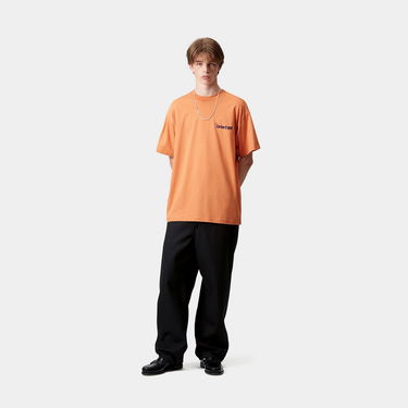 T-paita Carhartt WIP Carhartt WIP All Tools Short Sleeve T-Shirt Oranssi | I035438_18, 2