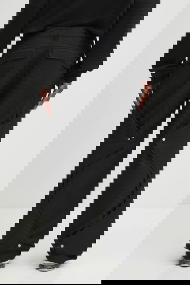 Housut HELIOT EMIL Heliot Emil Diagonal Seam Trousers Musta | PREAW25.M.10.108.BLK01., 3