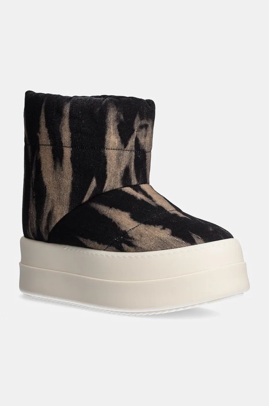 Tennarit ja kengät Rick Owens Mega Bumper Low Lunar Platform Boots Musta | DS02D2839.DBSUPA, 0
