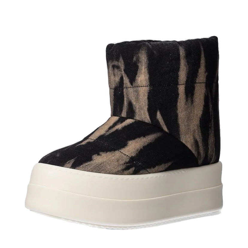 Tennarit ja kengät Rick Owens Mega Bumper Low Lunar Platform Boots Musta | DS02D2839.DBSUPA