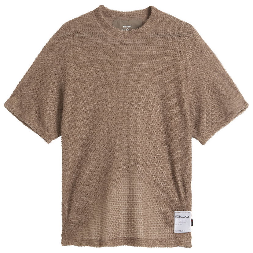 T-paita Satisfy GhostFleece AD T-Shirt, Size Small Ruskea | 11066-FA