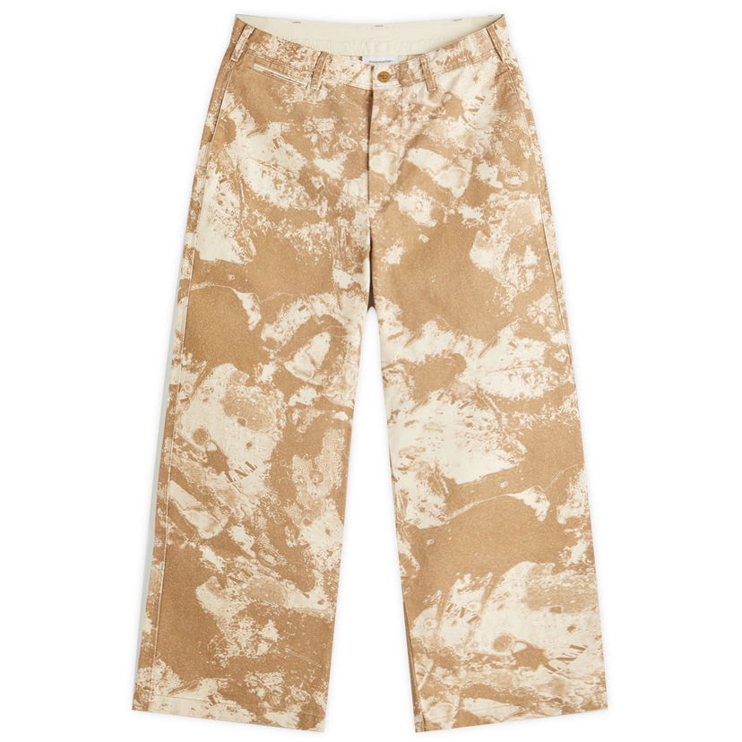 Housut thisisneverthat Thisisneverthat Splashed Chino Pants Beige | TN251WPACP04-BROW